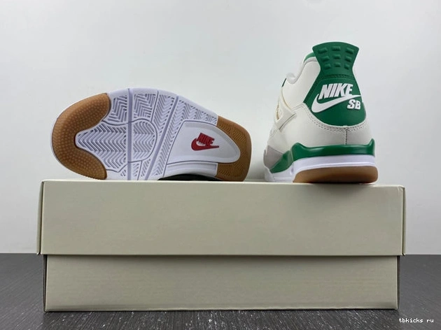 Reps TB Stretchable Jordan Retro SB 3895 Green 4 DR5415- Pine 1028